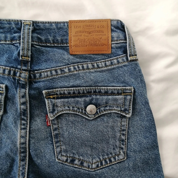 Levi's Noughties Bootcut Flare Jeans in See No More Wash Low Rise Y2K 2000s 26 - Picture 10 of 16